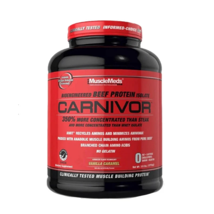 CARNIVOR Beef Protein – 4.2 lbs / 56 servicios