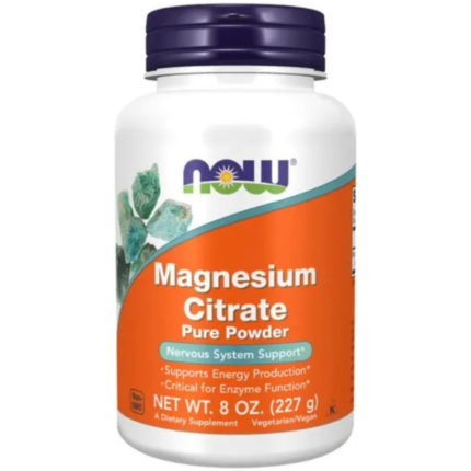 Magnesium Citrate 227 grs - Now Foods