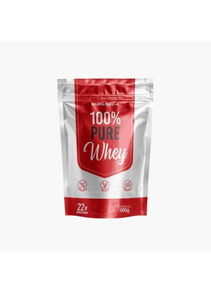Puretech 100% Pure Whey 900 g - 30 Servicios · 22g Proteína BOLSA
